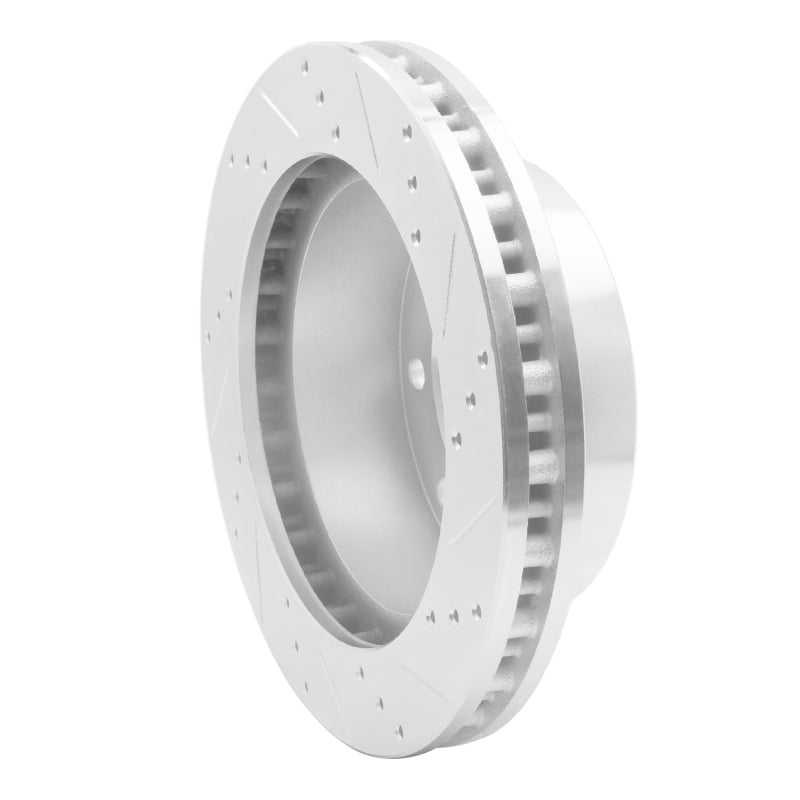 R1 Concepts R1 99-05 Ford F-250 4WD (Super Duty) Front Left Drilled & Slotted Silver Brake Rotor