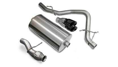 CORSA Performance Corsa 2009-2014 Chevrolet Tahoe 5.3L V8 Black Sport Cat-Back Exhaust