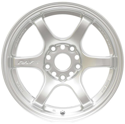 Gram Lights 57DR 15x8.0 +28 4x100 Sunlight Silver Wheel