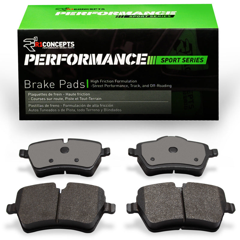 R1 Concepts R1 02-16 Mini Cooper Clubman Front Performance Sport Brake Pads