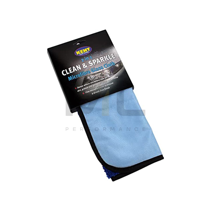 Kent Microfibre Clean & Sparkle Glass Cloth