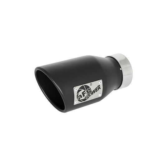 aFe 49T30452-B09 3 IN Inlet x 4-1/2 IN Outlet x 9 IN L Universal Exhaust Tip