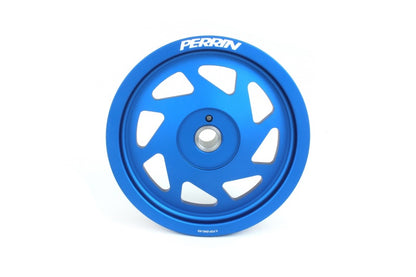 Perrin Performance PERRIN 19-21 Subaru WRX / 16-18 Forester / 15-19 Legacy Lightweight Crank Pulley - Blue