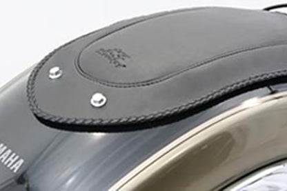 Mustang Motorcycle Mustang 06-10 and 12-15 Yamaha Roadliner, 06-15 Stratoliner Fender Bib - Black