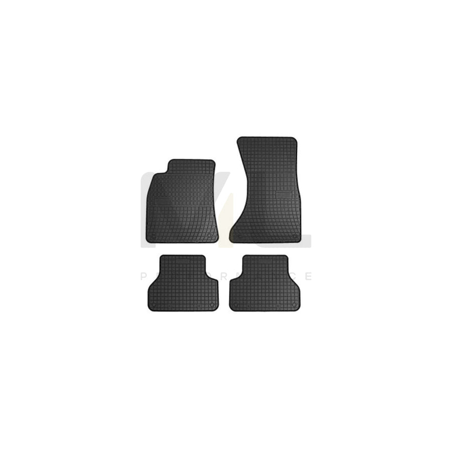 FROGUM Tailored 402287 Floor mat set for AUDI A5 B9 Sportback (F5A) Elastomer, Front and Rear, Quantity: 4, Black, (LHD)