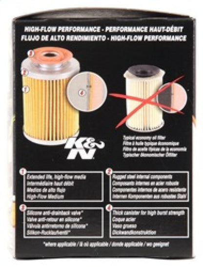 K&N Engineering K&N 03-09 Scion tC / 00-05 Celica GT/GT-S Performance Gold Oil Filter