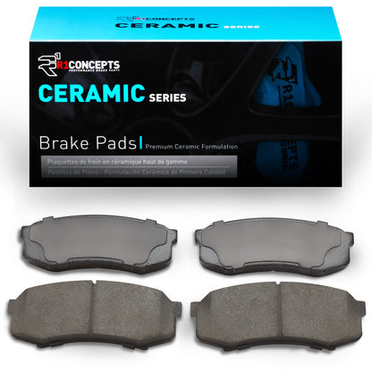 R1 Concepts R1 93-24 Lexus GX460 Rear R1 Ceramic Brake Pads