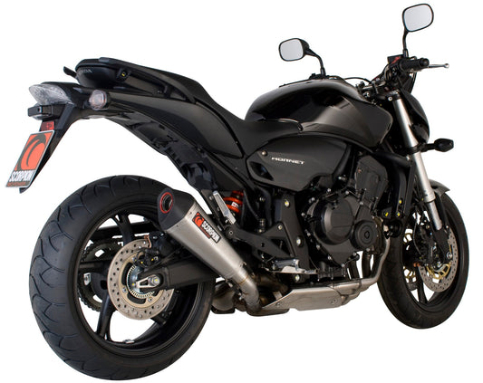 Scorpion RHA93SEO Honda CB600 Hornet Serket Taper Slip-On - Brushed Stainless Steel Sleeve | ML Performance UK UK