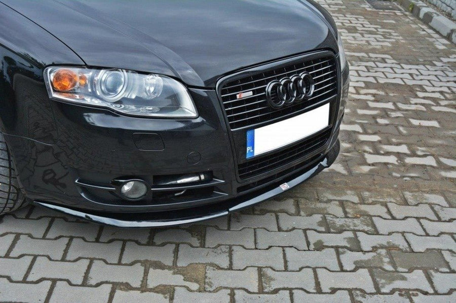 Maxton Design AU-A4-B7-FD2T Front Splitter V.2 Audi A4 B7 | ML Performance UK Car Parts