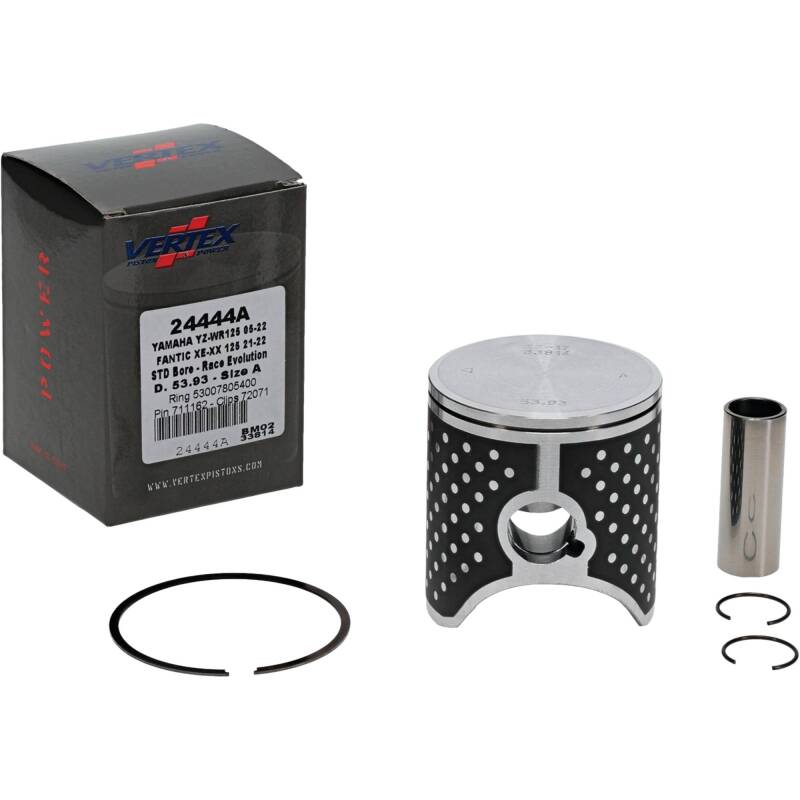 Vertex Pistons Vertex Piston 21-23 Fantic Motor XE 125 125cc Cast Race Evolution Piston Kit