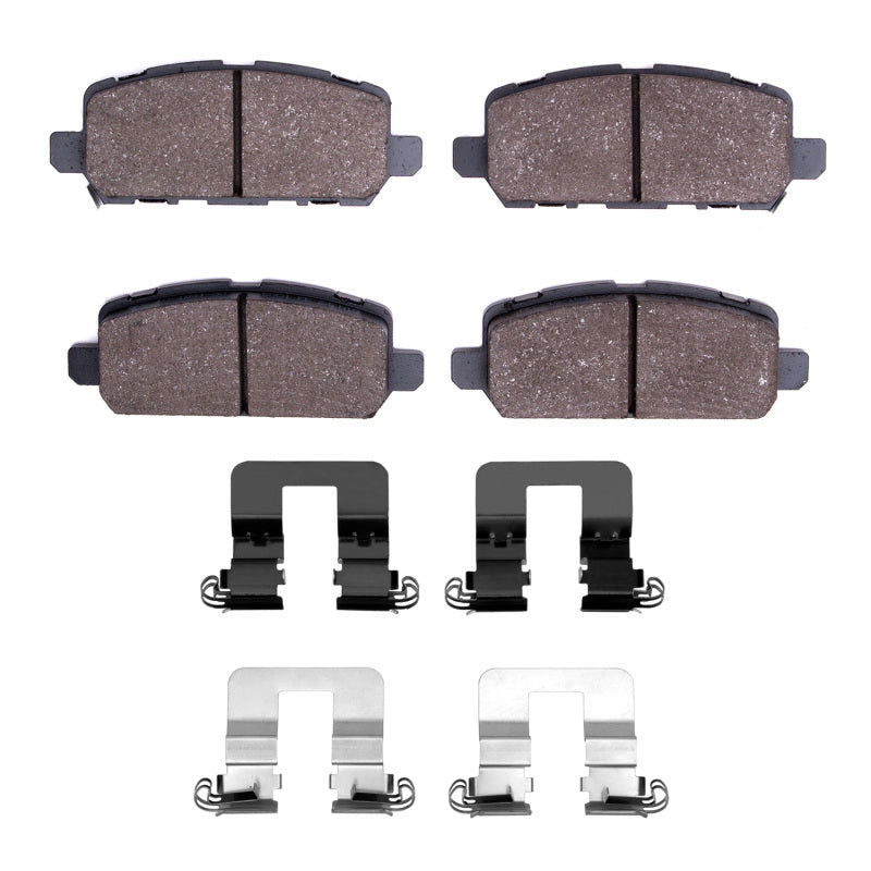 DFC 16-22 Honda CR-Z Rear 5000 Advanced Ceramic Brake Pads and Hardware Kit