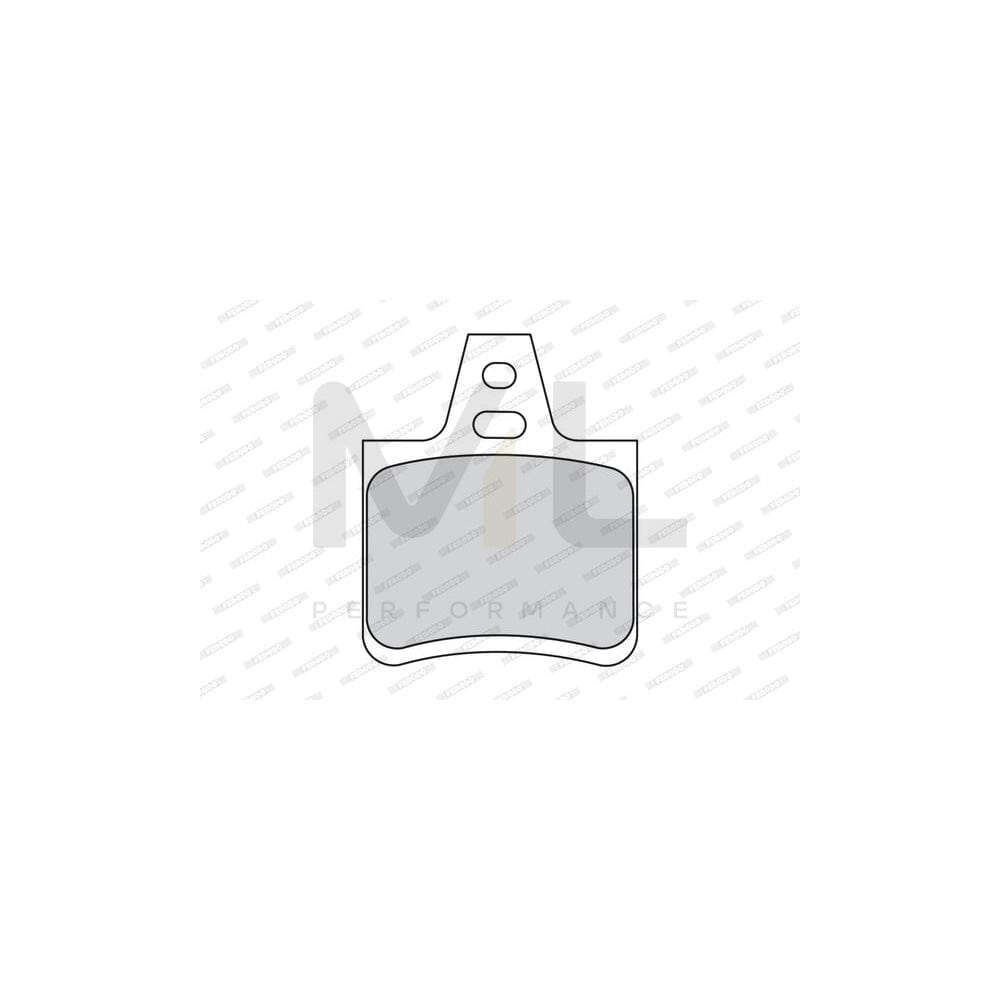 Ferodo Premier FDB1139 Brake Pad Set Not Prepared for Wear Indicator