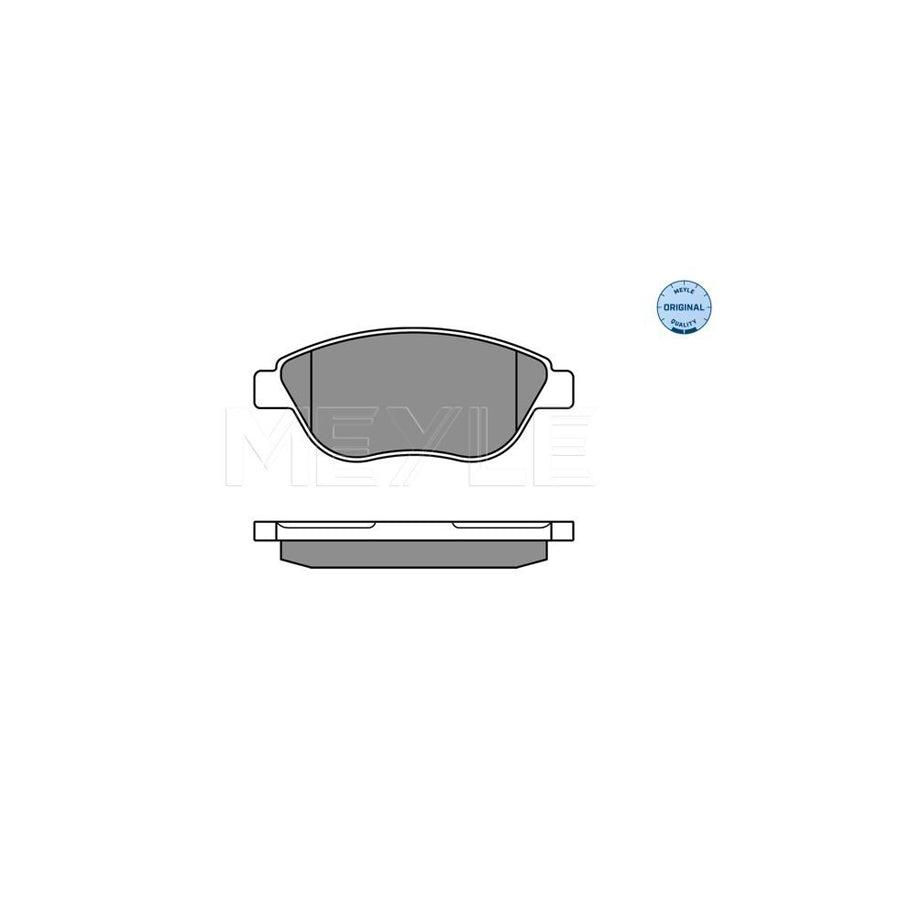 Meyle 025 237 0919/W Brake Pad Set