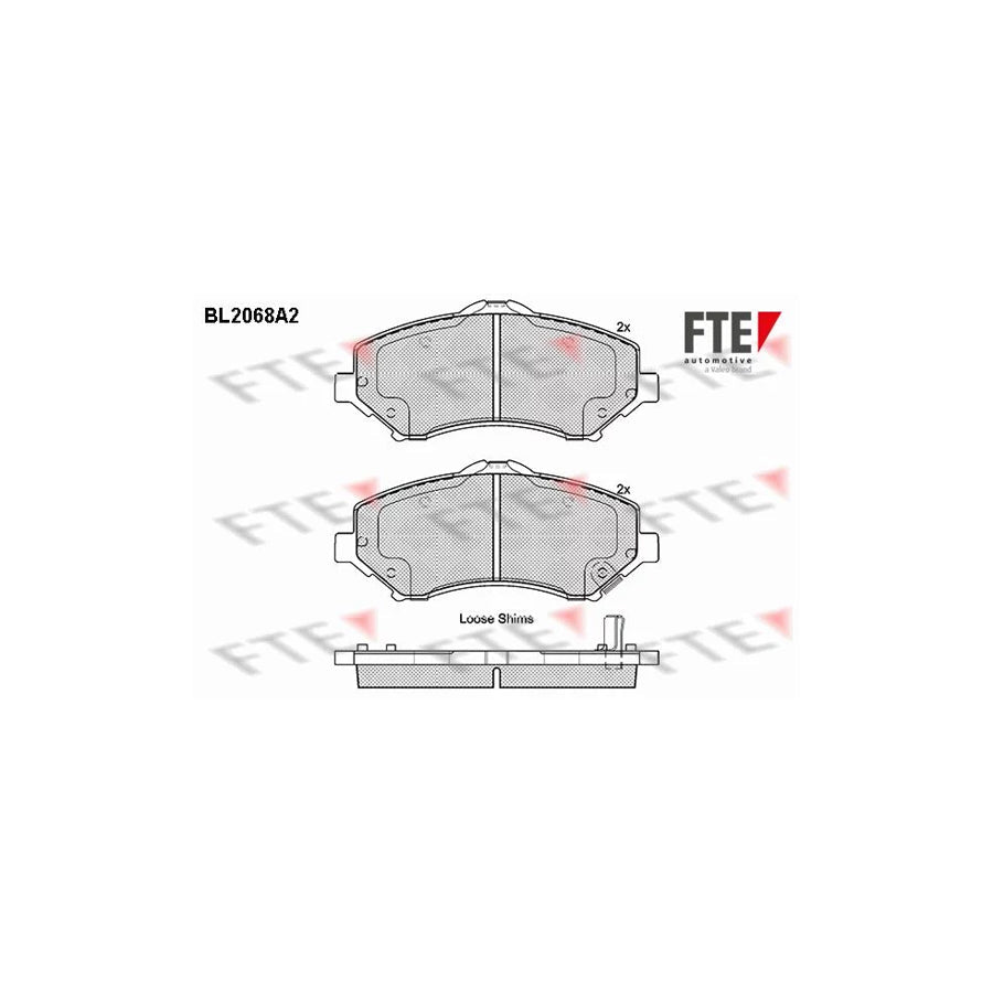 FTE 9010651 Brake Pad Set
