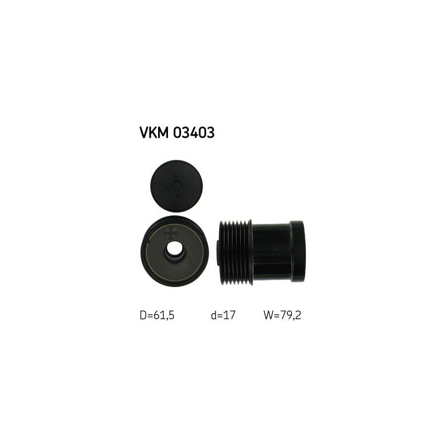 Skf Vkm 03403 Alternator Freewheel Clutch For Ford Transit