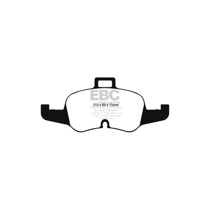 EBC PD08KF685 Audi TTS Yellowstuff Front Brake Pad & USR Disc Kit - ATE Caliper 2 | ML Performance UK Car Parts