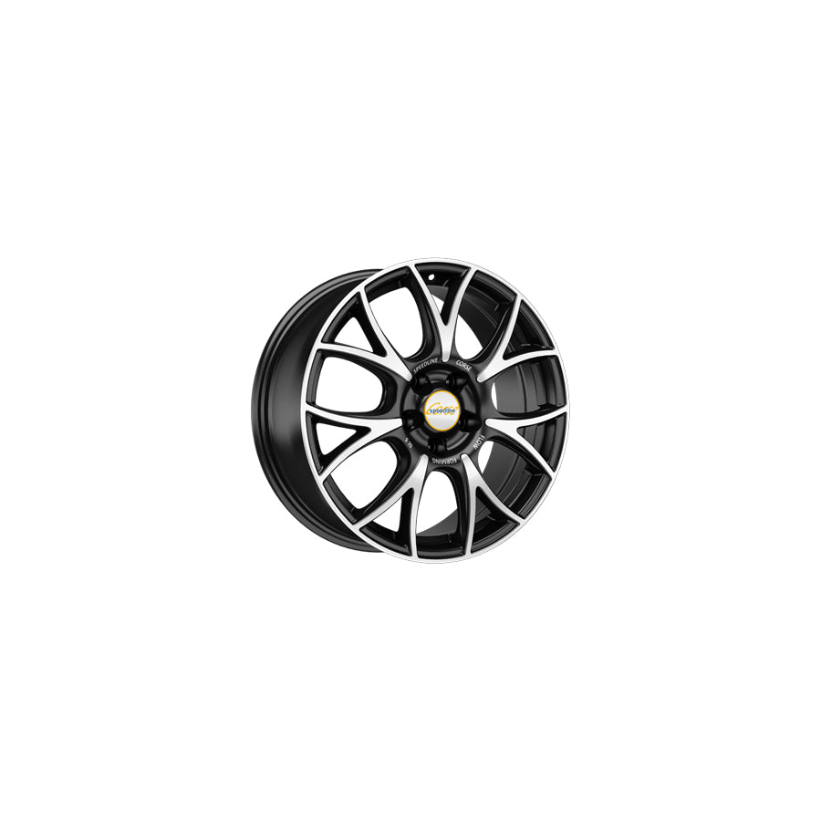Speedline Corse SL5 Vincitore 8x18 ET45 SL5.8805.41X/022 Jetblack-Matt-Diamond Cut Wheel