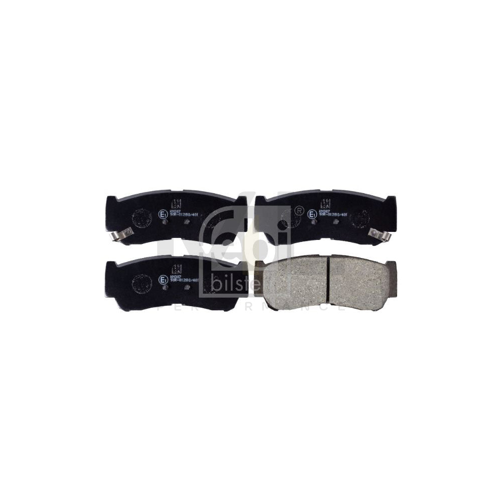 Febi Bilstein 16668 Brake Pad Set Rear Axle, With Acoustic Wear Warning | ML Performance Car Parts