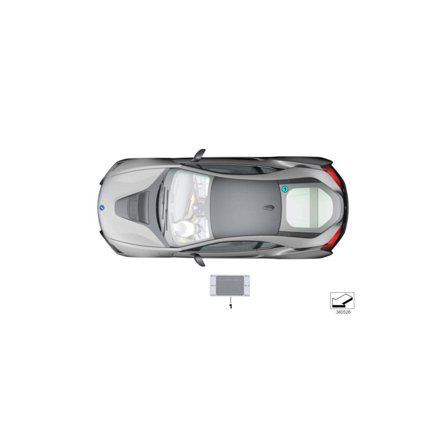 Genuine BMW 71228681463 Label "Exhaust Emission" MY17 (Inc. i8)