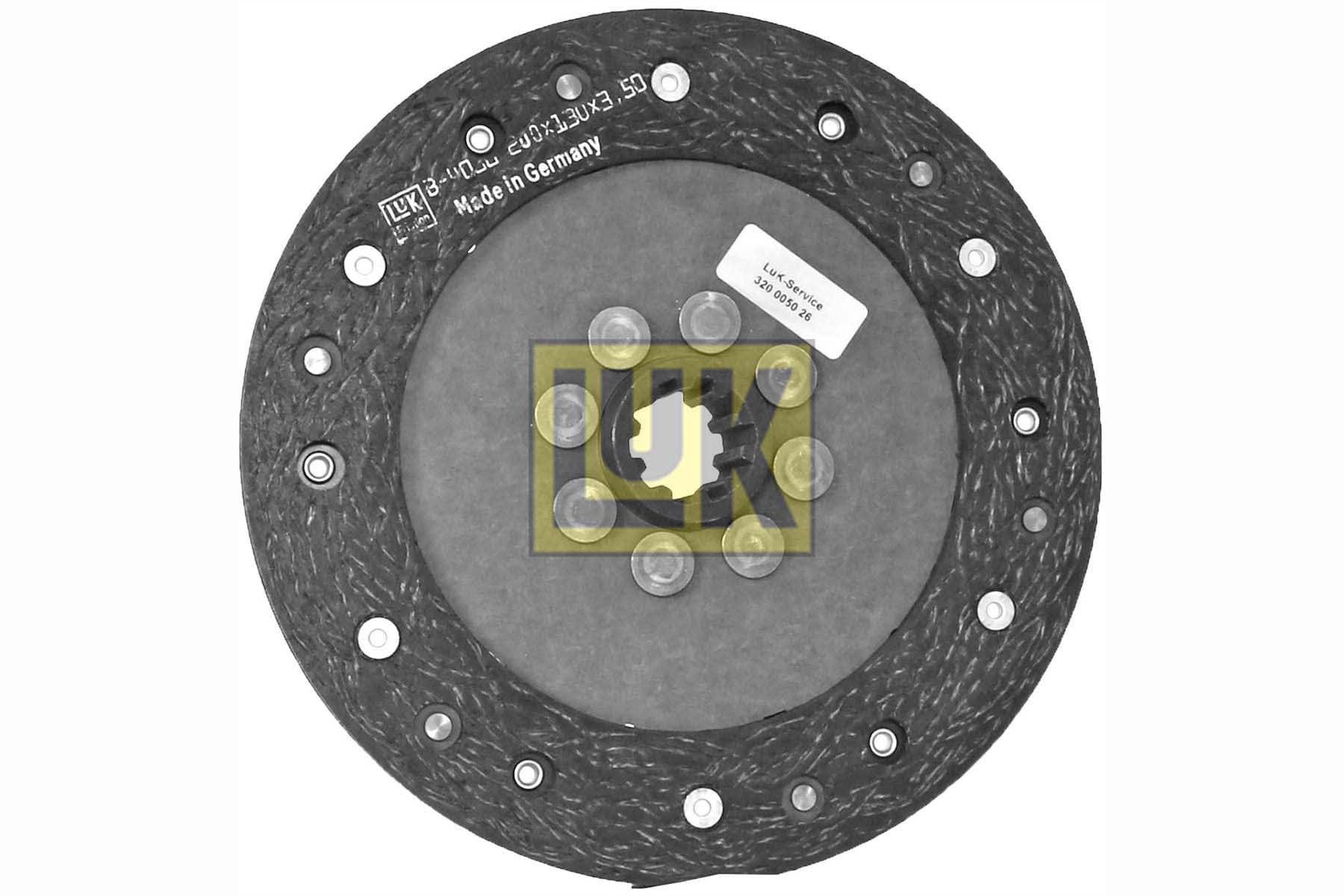 LuK 320 0050 26 Clutch Disc