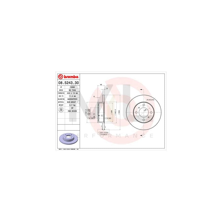 brembo-08-5243-30-brake-disc-solid