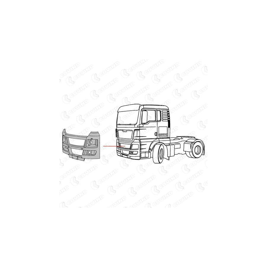 Covind Tgx/ 90 Bumper