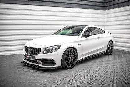 Maxton Design Mercedes Benz C63 AMG Coupe C205 (Facelift) Side Skirts Diffusers V.2