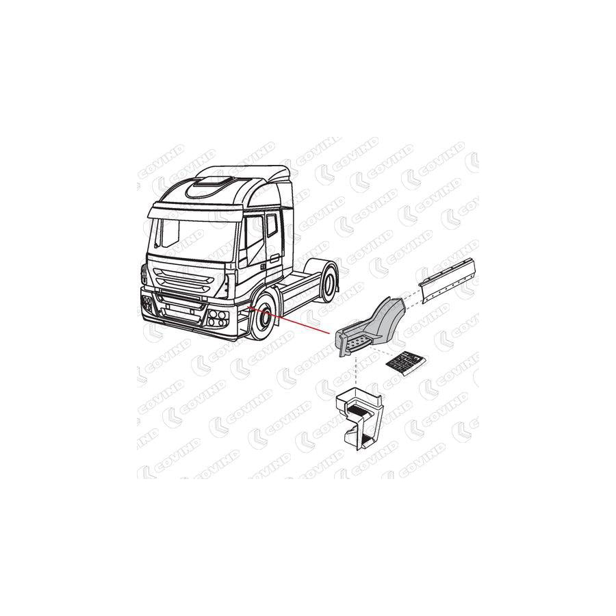 Covind 530/201 Rocker Panel