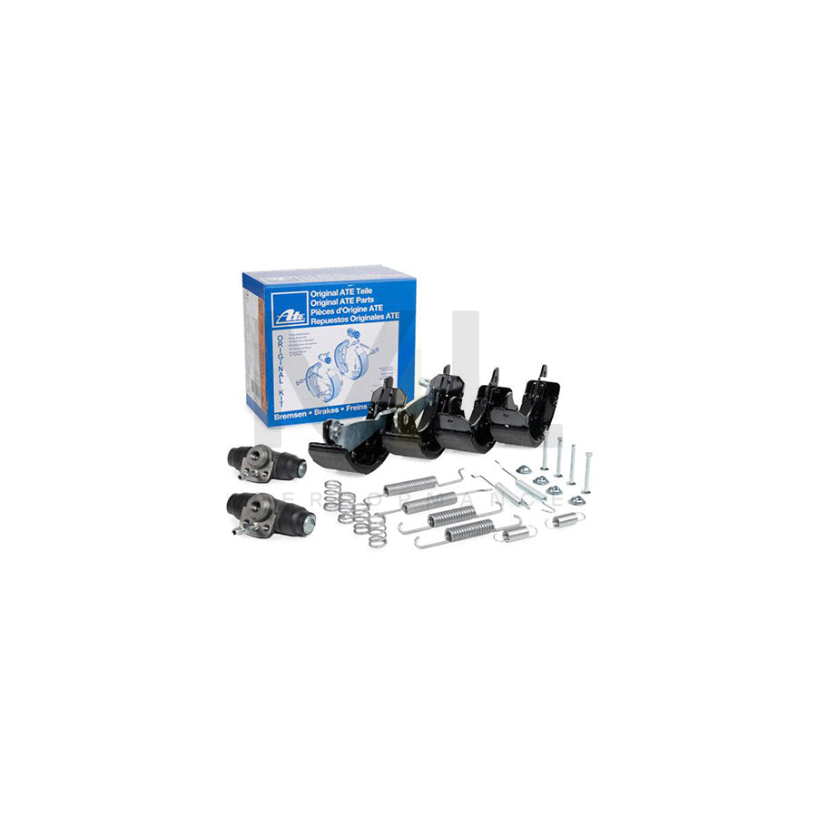 ATE Original Kit 03.0420-1517.3 Brake Shoe Set with accessories, with wheel brake cylinder