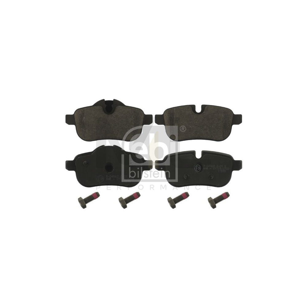Febi Bilstein 16785 Brake Pad Set For Bmw Z4 Rear Axle, Prepared For Wear Indicator, With Bolts/Screws | ML Performance Car Parts