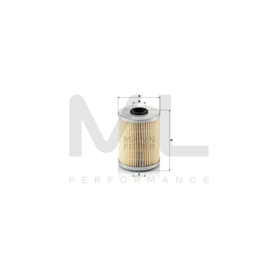 MANN-FILTER P 718 x Fuel filter with seal
