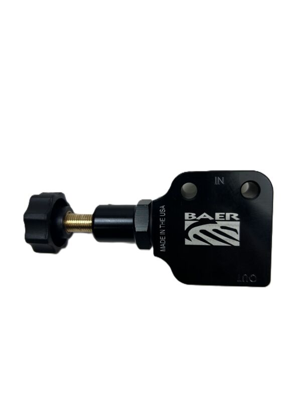 Baer Brakes General Fit Proportioning Valve w/ Adjustable Knob & Fittings