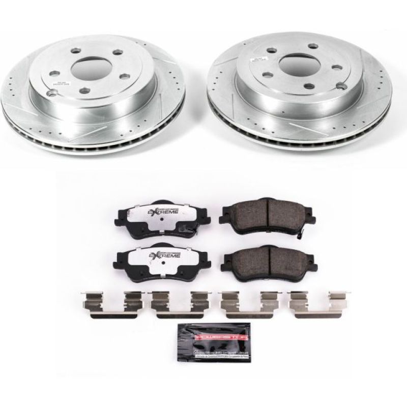 PowerStop Power Stop 08-09 Pontiac G8 Rear Z26 Street Warrior Brake Kit