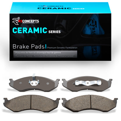 R1 Concepts R1 90-06 Jeep Cherokee Front R1 Ceramic Brake Pads