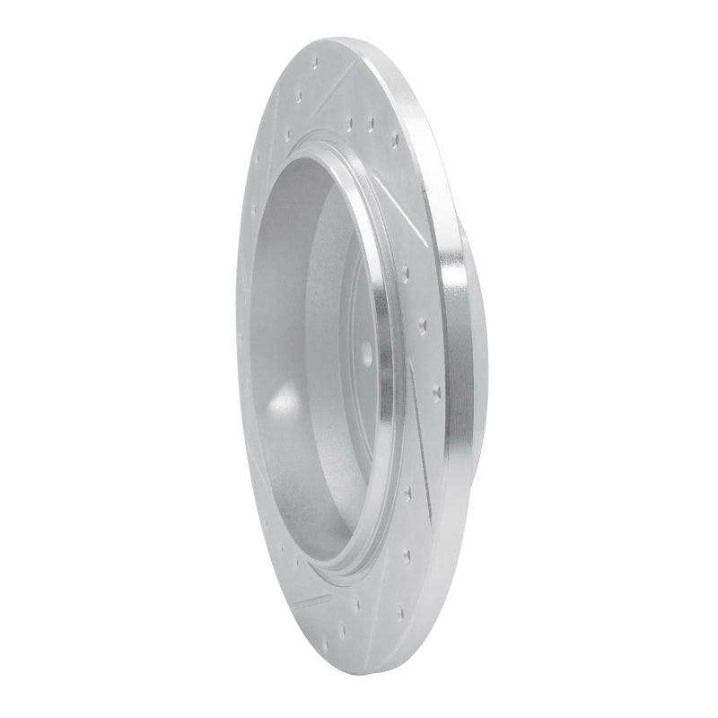 R1 Concepts R1 06-12 Mercedes-Benz ML350 Rear Right Drilled & Slotted Silver Brake Rotor
