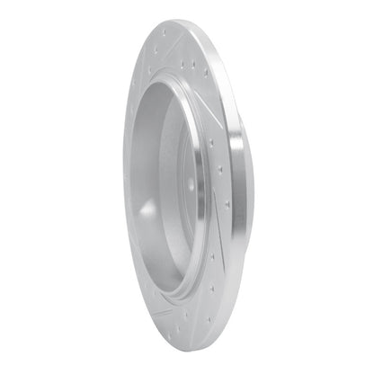 R1 Concepts R1 06-12 Mercedes-Benz ML350 Rear Right Drilled & Slotted Silver Brake Rotor
