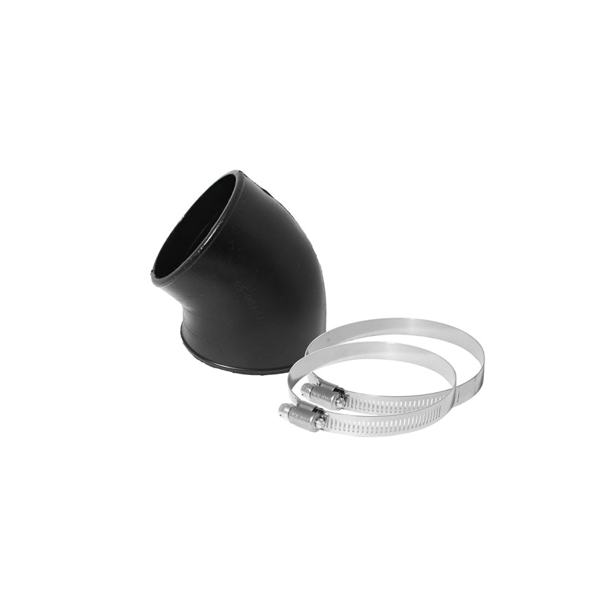 aFe 59-00002 (4 IN ID to 3-1/2 IN ID x 40 Deg.) Elbow Reducing Coupler - Black Replacement Coupling Kit