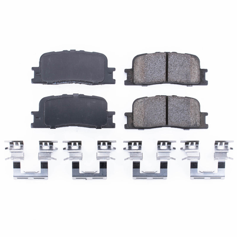 PowerStop Power Stop 02-03 Lexus ES300 Rear Z17 Evolution Ceramic Brake Pads w/Hardware
