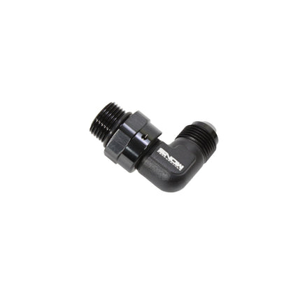 Snow Performance Snow -8 ORB to -8AN 90 Degree Swivel Fitting (Black)