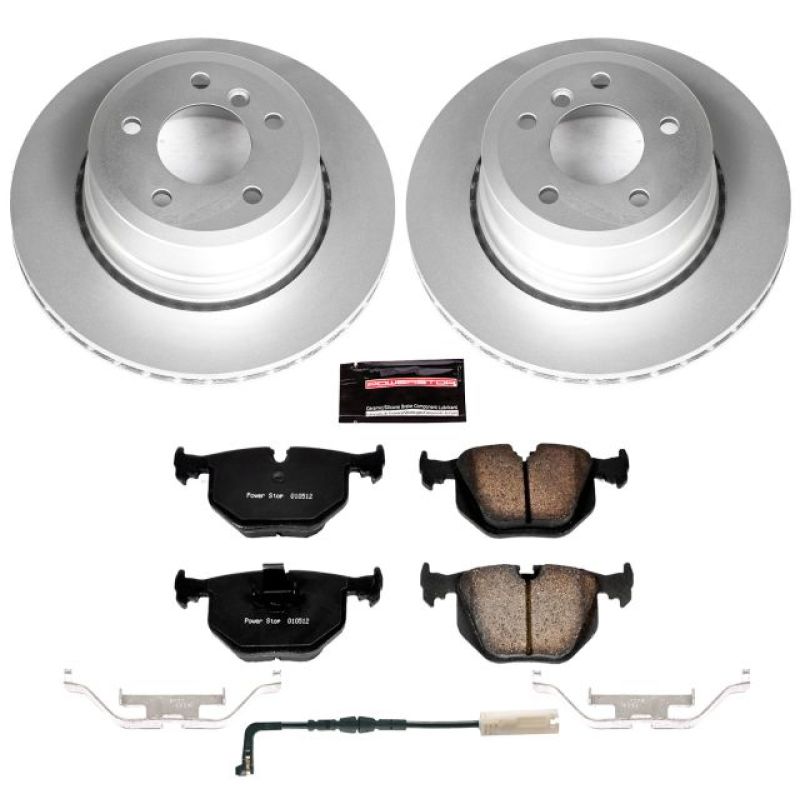 PowerStop Power Stop 06-07 BMW 530xi Rear Z23 Evolution Sport Coated Brake Kit