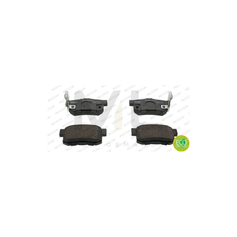 Ferodo Premier Eco Friction FDB1679 Brake Pad Set With Acoustic Wear Warning, Without Accessories