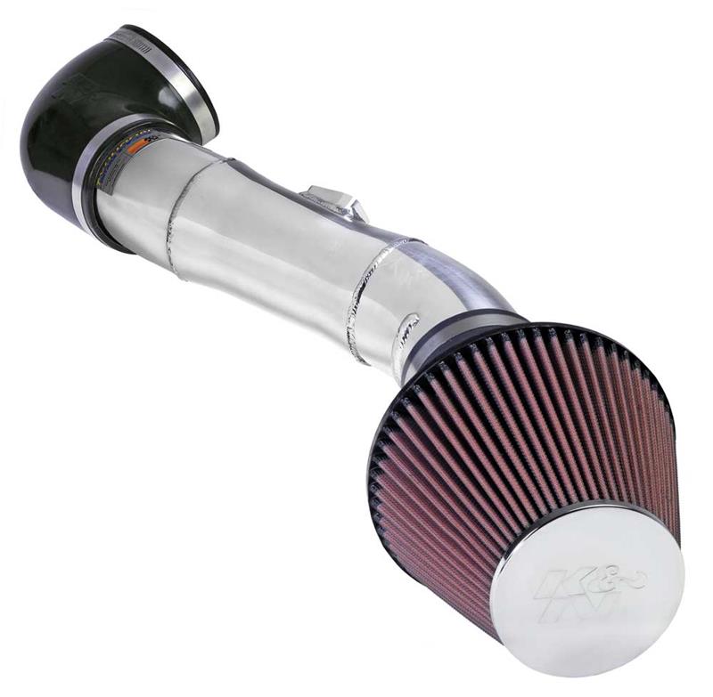 K&N Engineering K&N 05 Ford Mustang GT V8-4.6L Polished Typhoon Short Ram Intake