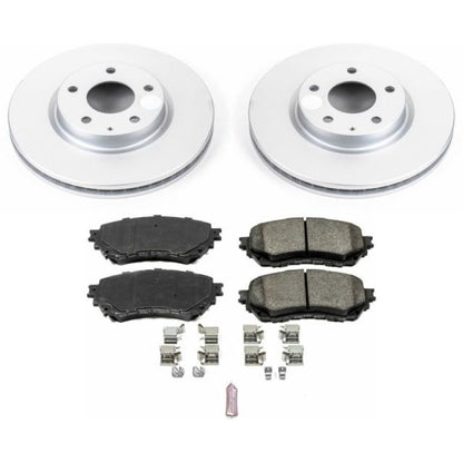 PowerStop Power Stop 14-18 Mazda 6 Front Z17 Evolution Geomet Coated Brake Kit
