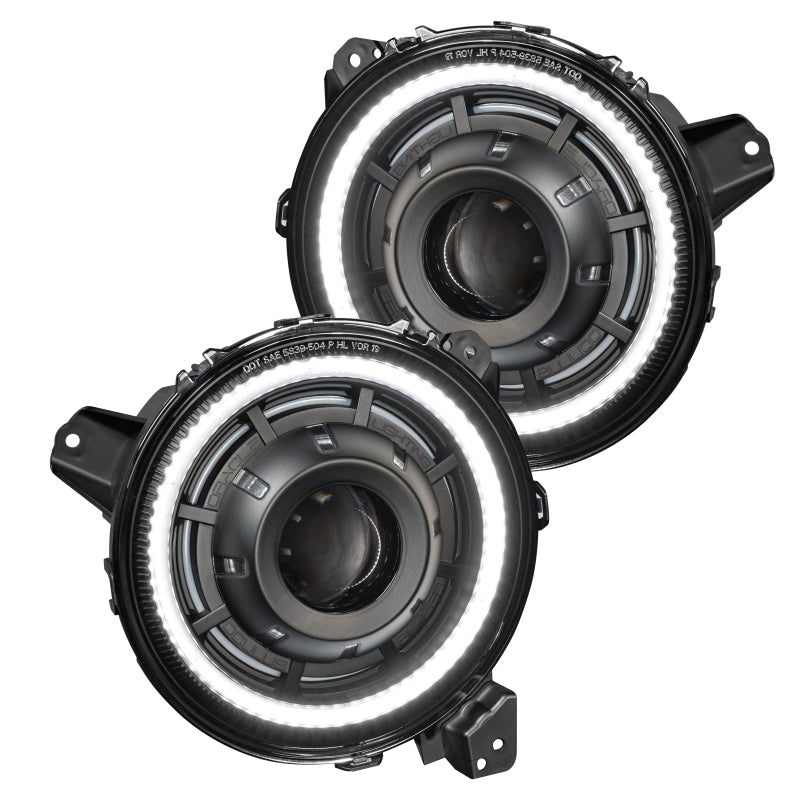 ORACLE Lighting Oracle Oculus Bi-LED Projector Headlights for Jeep JL/Gladiator JT - ColorSHIFT 2