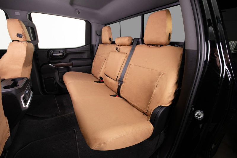 Covercraft 23-24 Ford Expedition-2nd Polycotton SeatSaver Custom Second Row Seat Covers - Tan