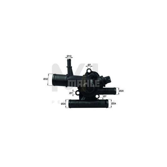 MAHLE ORIGINAL TI 217 89 Engine thermostat Opening Temperature: 89��C, with seal | ML Performance Car Parts