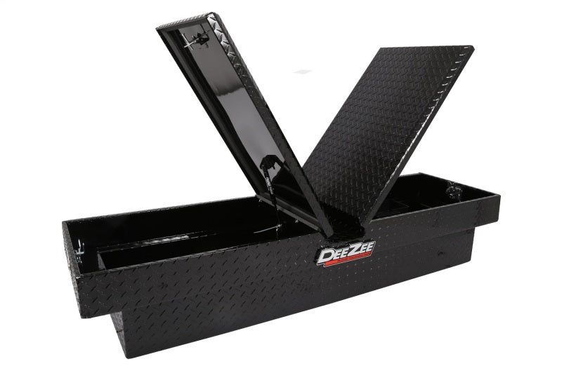 Dee Zee Universal Tool Box - Red Crossover - Double Black BT Full Size