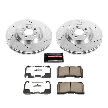 PowerStop Power Stop 04-07 Volvo S60 Front Z26 Street Warrior Brake Kit