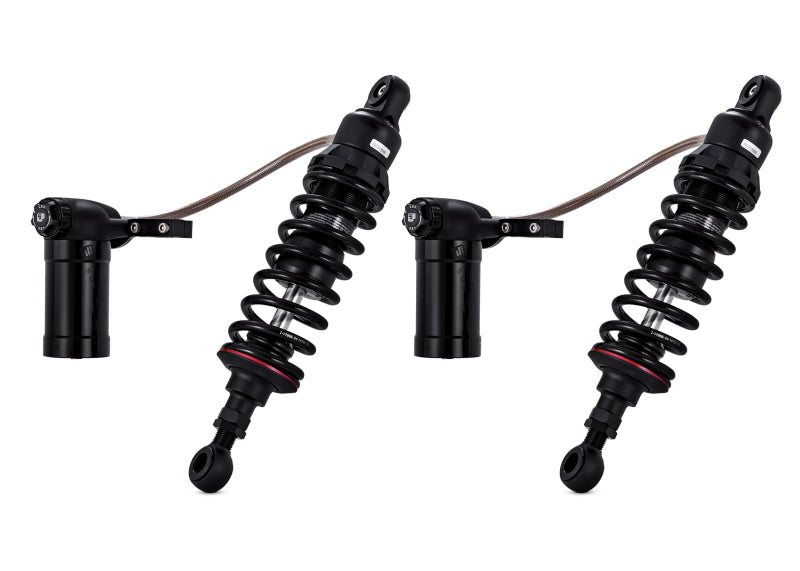 Progressive Harley-Davidson Bagger 990 Series Shocks 12.0in Heavy Duty - Black