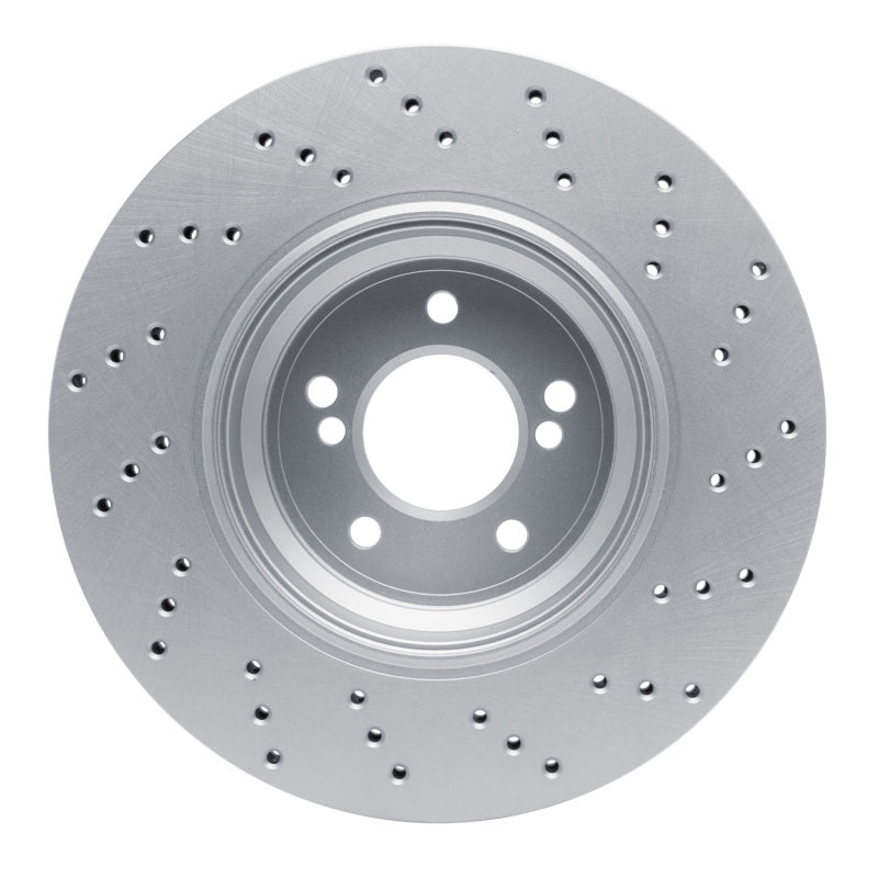DFC 08-13 BMW M3 Left Rear Drilled GeoSPEC Coated Rotor